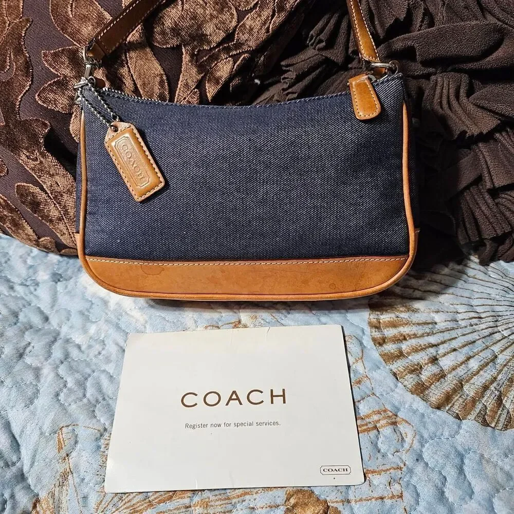 2002 denim y2k coach demi